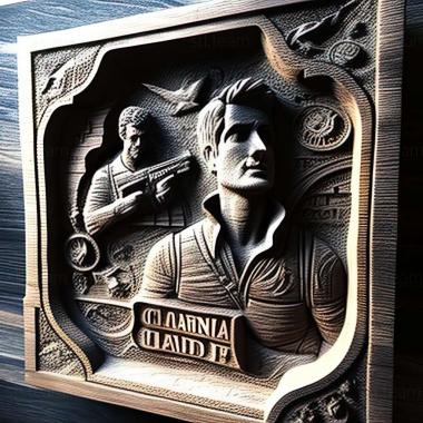 3D модель Игра Uncharted Коллекция Натана Дрейка (STL)